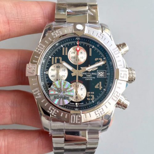Breitling Avenger II A1338111/C870/158S/A20S.1 43MM GF Factory Blue Dial Replica Watch