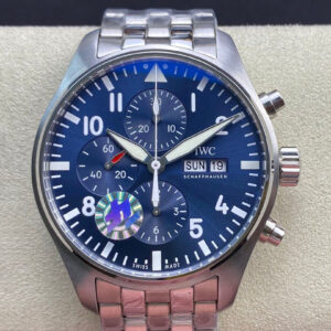 IWC Pilot Chronograph Edition Le Petit Prince IW377717 ZF Factory V2 Blue Dial Replica Watch - UK Replica