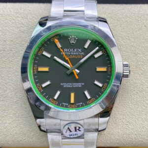 Rolex Milgauss 116400GV AR Factory Black Dial Replica Watch - UK Replica