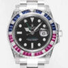 Rolex GMT Master II 116759 SAru-78209 ROF Factory Black Dial Replica Watch