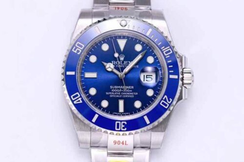 Rolex Submariner 116619LB-97209 Noob Factory Blue Dial Replica Watch