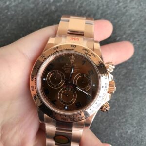 Rolex Daytona m116505-0011 Noob Factory Brown Dial Replica Watch