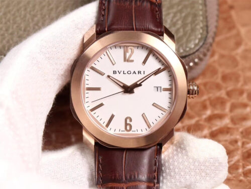 Bvlgari Octo BV Factory White Dial Replica Watch