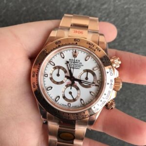 Rolex Submariner m116505-0010 Noob Factory White Dial Replica Watch