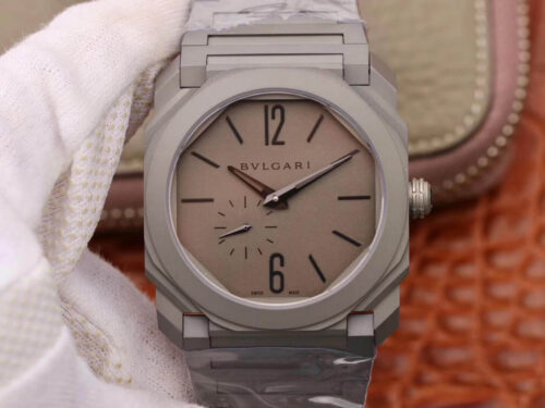 Bvlgari Octo Finissimo 102713 BV Factory Grey Dial Replica Watch