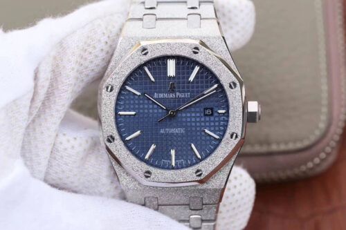 Audemars Piguet Royal Oak 15454BC.GG.1259BC.01 JH Factory Blue Dial Replica Watch