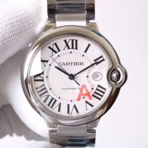 Ballon Bleu De Cartier W69012Z4 V6 Factory Silver Dial Replica Watch