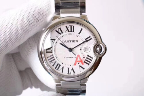 Ballon Bleu De Cartier W69012Z4 V6 Factory Silver Dial Replica Watch