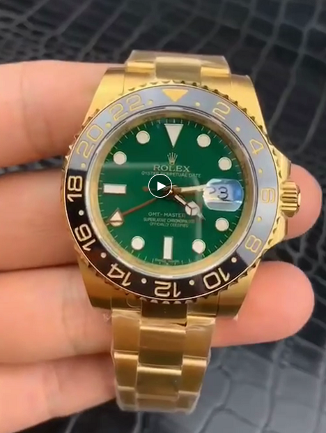EW Rolex Full Gold GMT