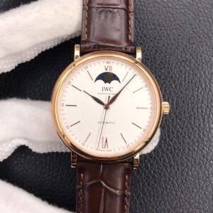 IWC Portofino Moon Phase IW459401 MKS Factory Rose Gold Replica Watch