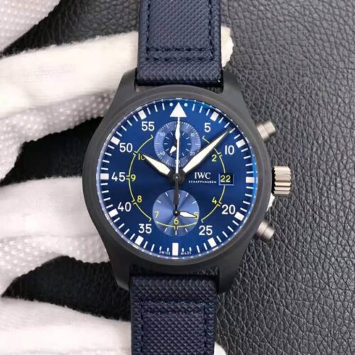 IWC Pilot Blue Angels IW389008 ZF Factory Ceramics Replica Watch