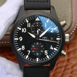 IWC Pilot TOP GUN IW389001 ZF Factory Ceramics Replica Watch
