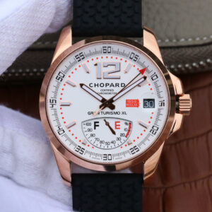 Chopard Classic Racing Mille Miglia 161272-5001 V6 Factory White Dial Rose Gold Replica Watch