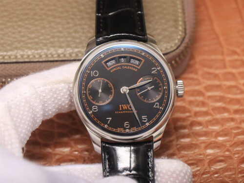 IWC Portugieser Pisa Version YL Factory Black Dial Replica Watch