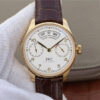 IWC Portugieser IW503502 YL Factory Gold Shell White Dial Replica Watch
