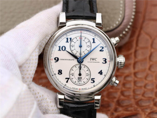 IWC Da Vinci Laureus Sport For Good Foundation YL Factory White Dial Replica Watch