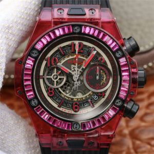 Hublot Big Bang 411.JX.4802.RT Red Case Black Strap Replica Watch