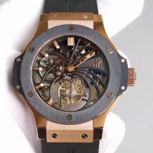 Hublot Big Bang Hollow Tourbillon Skeleton Dial Replica Watch