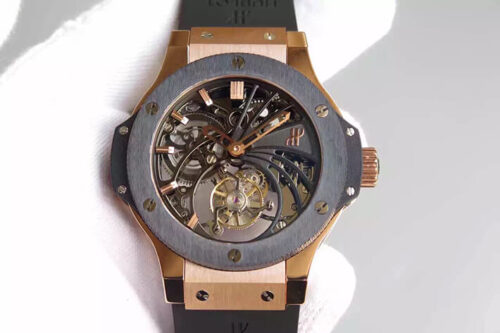 Hublot Big Bang Hollow Tourbillon Skeleton Dial Replica Watch