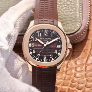Patek Philippe Aquanaut 5167R-001 40mm ZF Factory Dark Brown Dial Replica Watch