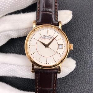 Patek Philippe Calatrava 5153J-001 ZF Factory Rose Gold Replica Watch