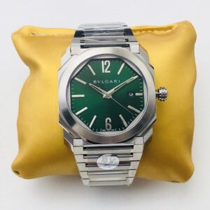 Bvlgari OCTO SOLOTEMPO 101963 BGOP41BGLD BV Factory Green Dial Replica Watch