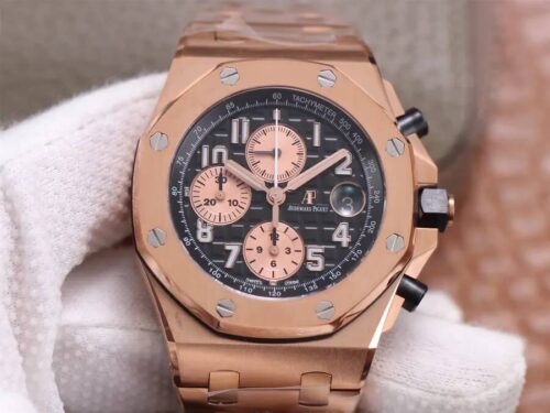 Audemars Piguet Royal Oak Offshore 26470O JF Factory Rose Gold Replica Watch
