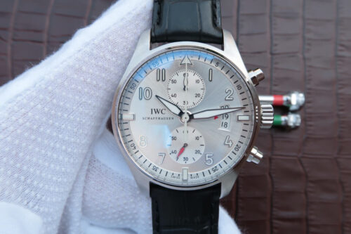 IWC Pilot JU-AIR Special Edition IW387809 ZF Factory Rhodium Dial Replica Watch