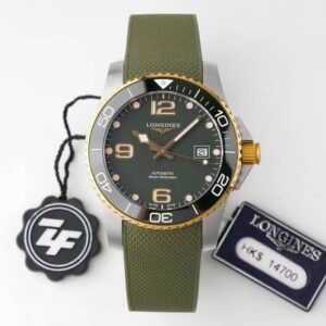 Longines Concas L3.781.3.06.9 ZF Factory Green Dial Replica Watch