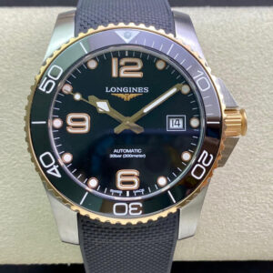 Longines Concas L3.781.3.58.9 ZF Factory Black Dial Replica Watch