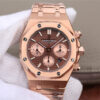 Audemars Piguet Royal Oak Chronograph 26331OR.OO.1220OR.02 OM Factory Brown Dial Replica Watch