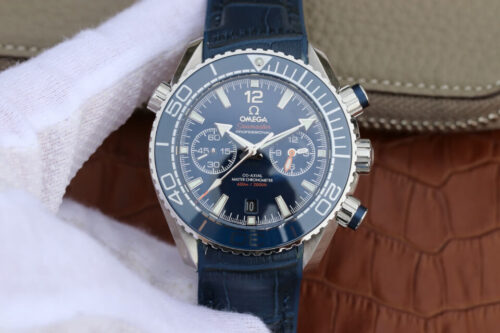 Omega Seamaster Ocean Planet 600M 215.33.46.51.03.001 OM Factory Blue Dial Replica Watch