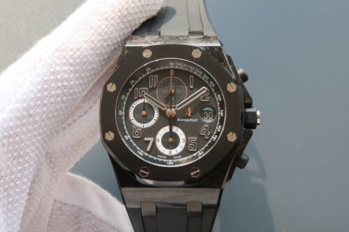 Audemars Piguet Royal Oak Offshore 26205AU.OO.D002CR.01 JF Factory Black Dial Replica Watch