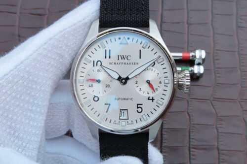 IWC Pilot 3777 Limited Edition ZF Factory White Dial Replica Watch