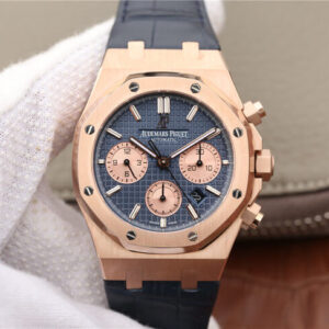 Audemars Piguet Royal Oak Chronograph 26331OR.OO.D315CR.01 OM Factory Blue Dial Replica Watch