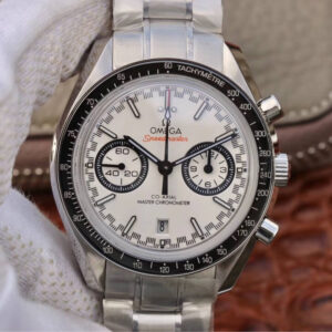 Omega Speedmaster Racing Chronograph 329.30.44.51.04.001 OM Factory White Dial Replica Watch