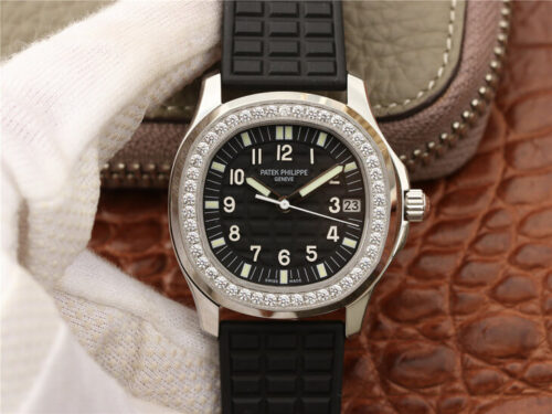 Patek Philippe Aquanaut 5067A-001 PPF Factory Black Dial Replica Watch