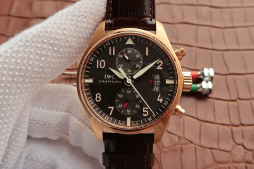 IWC Pilot IW387802 ZF Factory Dark Gray Dial Replica Watch