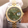 Rolex Datejust M126233-0025 EW Factory Olive Green Dial Replica Watch