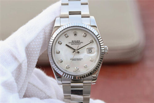 Rolex Datejust M126334-0019 EW Factory Mother-Of-Pearl Dial Replica Watch