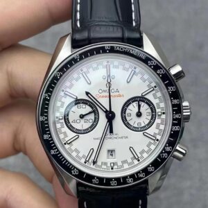 Omega Speedmaster Racing Chronograph 329.33.44.51.04.001 OM Factory White Dial Replica Watch