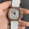 Patek Philippe Aquanaut 5068R-010 PPF Factory White Dial Replica Watch