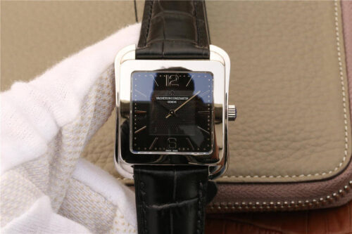 Vacheron Constantin Historiques 86300 GS Factory Black Dial Replica Watch