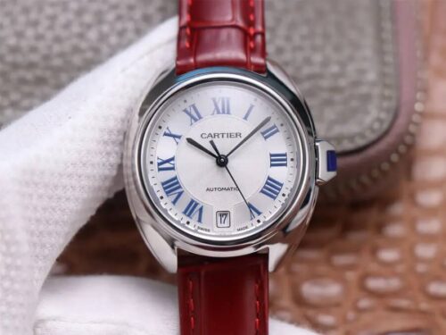 Cle De Cartier WSCL0017 V6 Factory White Dial Replica Watch