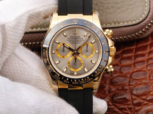 Rolex Daytona Cosmograph 116518LN JH Factory Silver Gray Dial Replica Watch