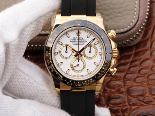 Rolex Daytona Cosmograph M116518ln-0041 JH Factory White Dial Replica Watch