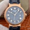 Breguet Marine 5517 V9 Factory Rose Gold Blue Dial Replica Watch