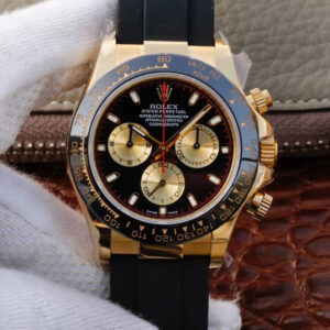 Rolex Daytona Cosmograph M116518ln-0047 JH Factory Black Dial Replica Watch