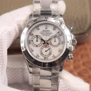 Rolex Daytona Cosmograph 116520-78590 JH Factory Diamond Dial Replica Watch