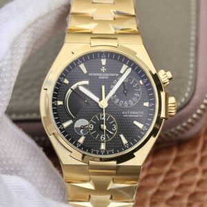 Vacheron Constantin Overseas 49150 TWA Factory Black Dial Replica Watch